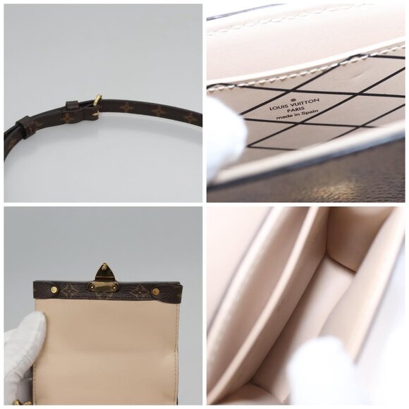 LOUIS VUITTON Reverse Pochette Trunk Vertical Shoulder Bag - Picture 14 of 15